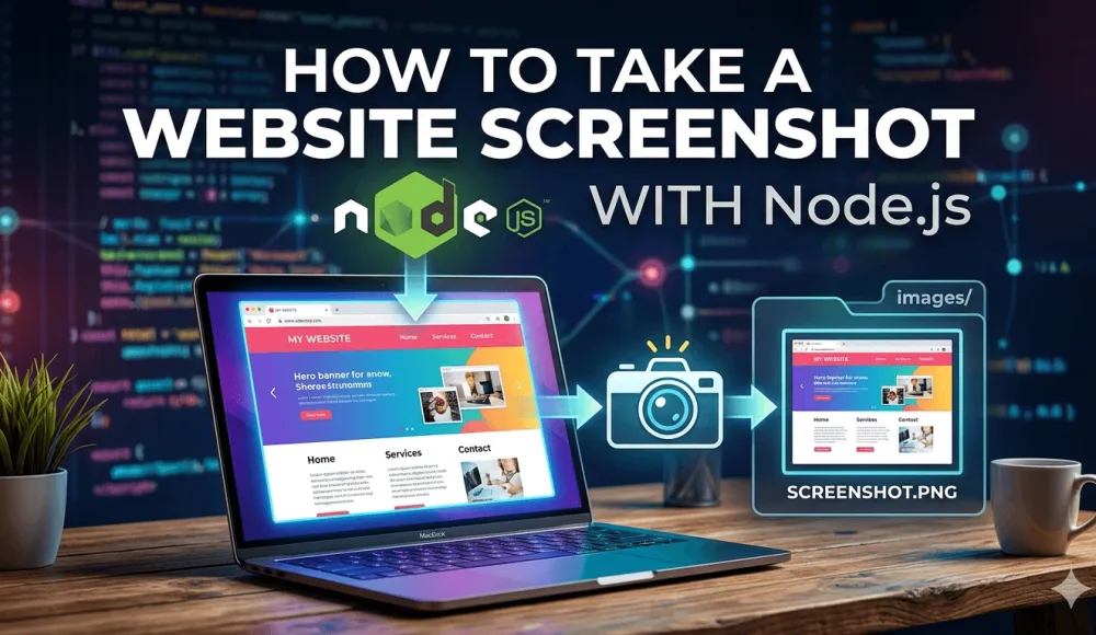 How to take a website screenshot with Node.js