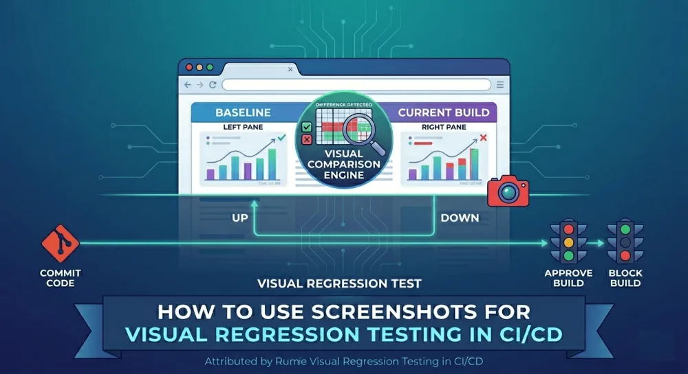 How to Use Screenshots for Visual Regression Testing in CI/CD