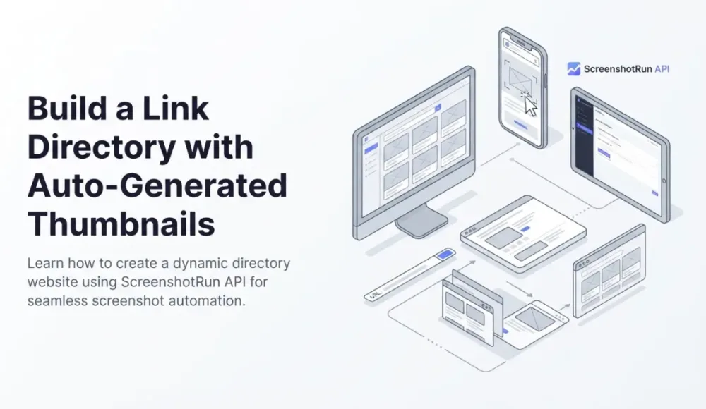 Build a Link Directory with Auto-Generated Thumbnails