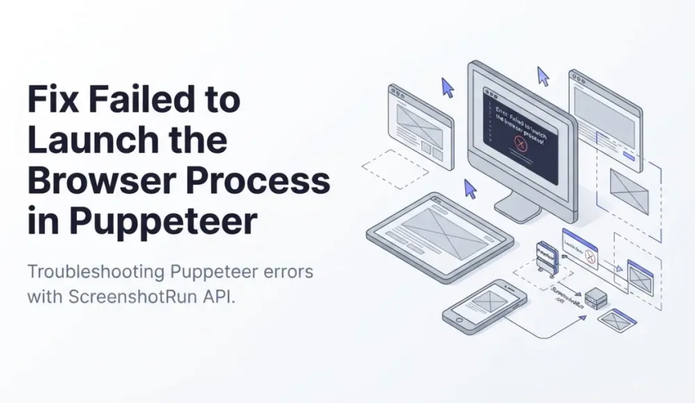 Fix Failed to Launch the Browser Process in Puppeteer