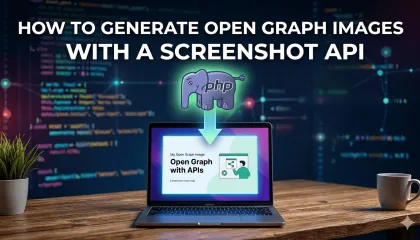 How to Generate Open Graph Images with a Screenshot API