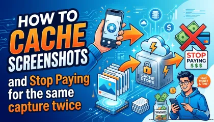 How to cache screenshots and stop paying for the same capture twice