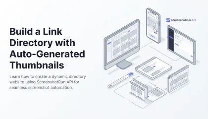 Build a Link Directory with Auto-Generated Thumbnails