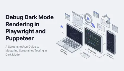 Debug Dark Mode Rendering in Playwright and Puppeteer