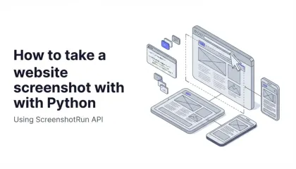 How to take a website screenshot with Python